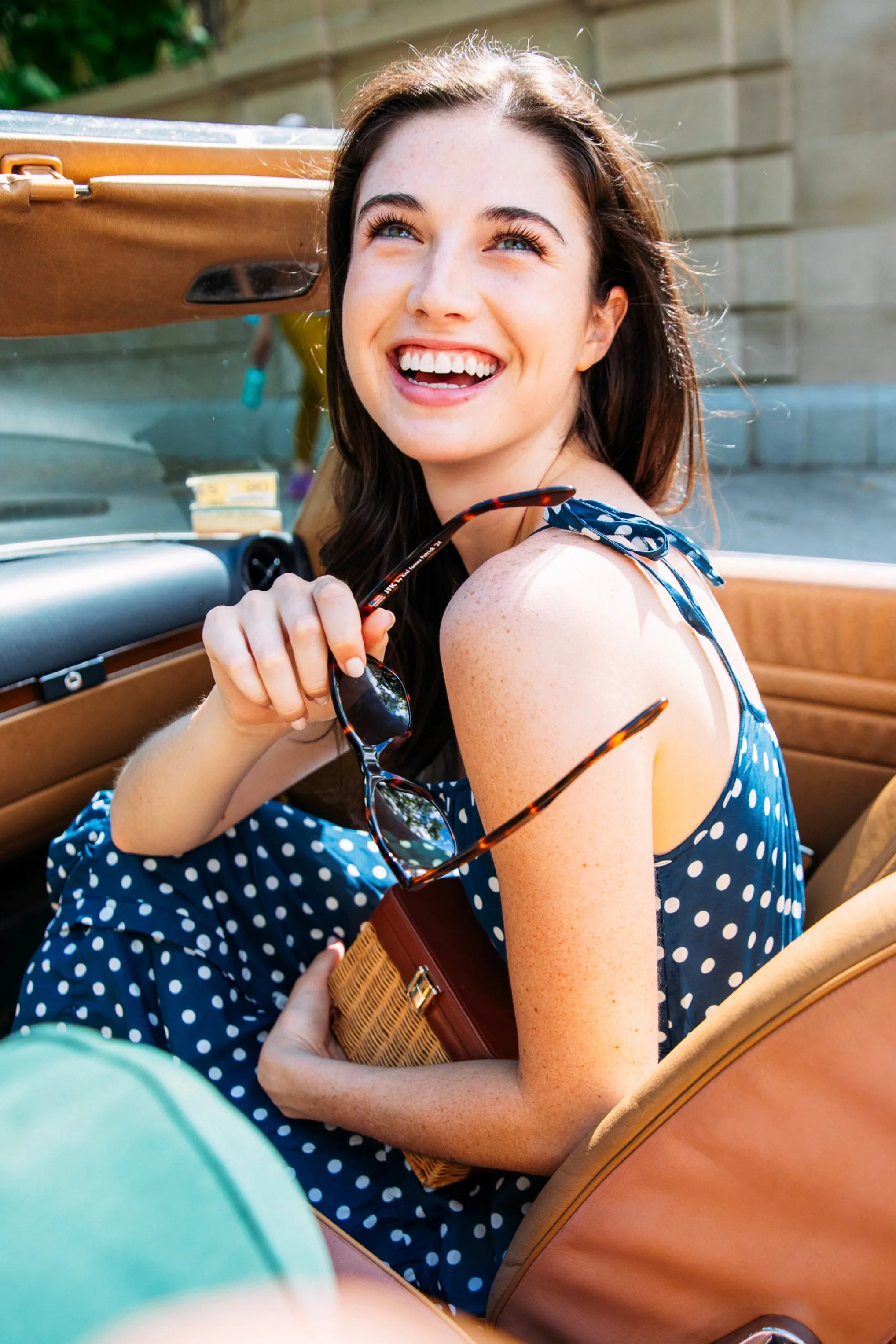The Grace Polka Dot Maxi Dress