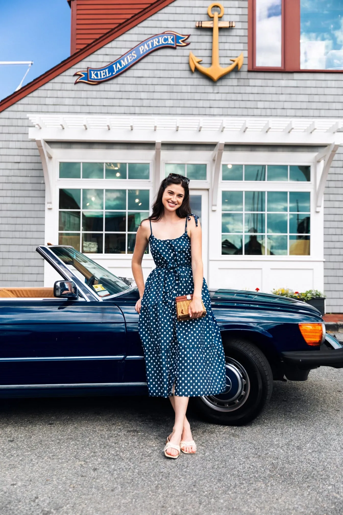 The Grace Polka Dot Maxi Dress