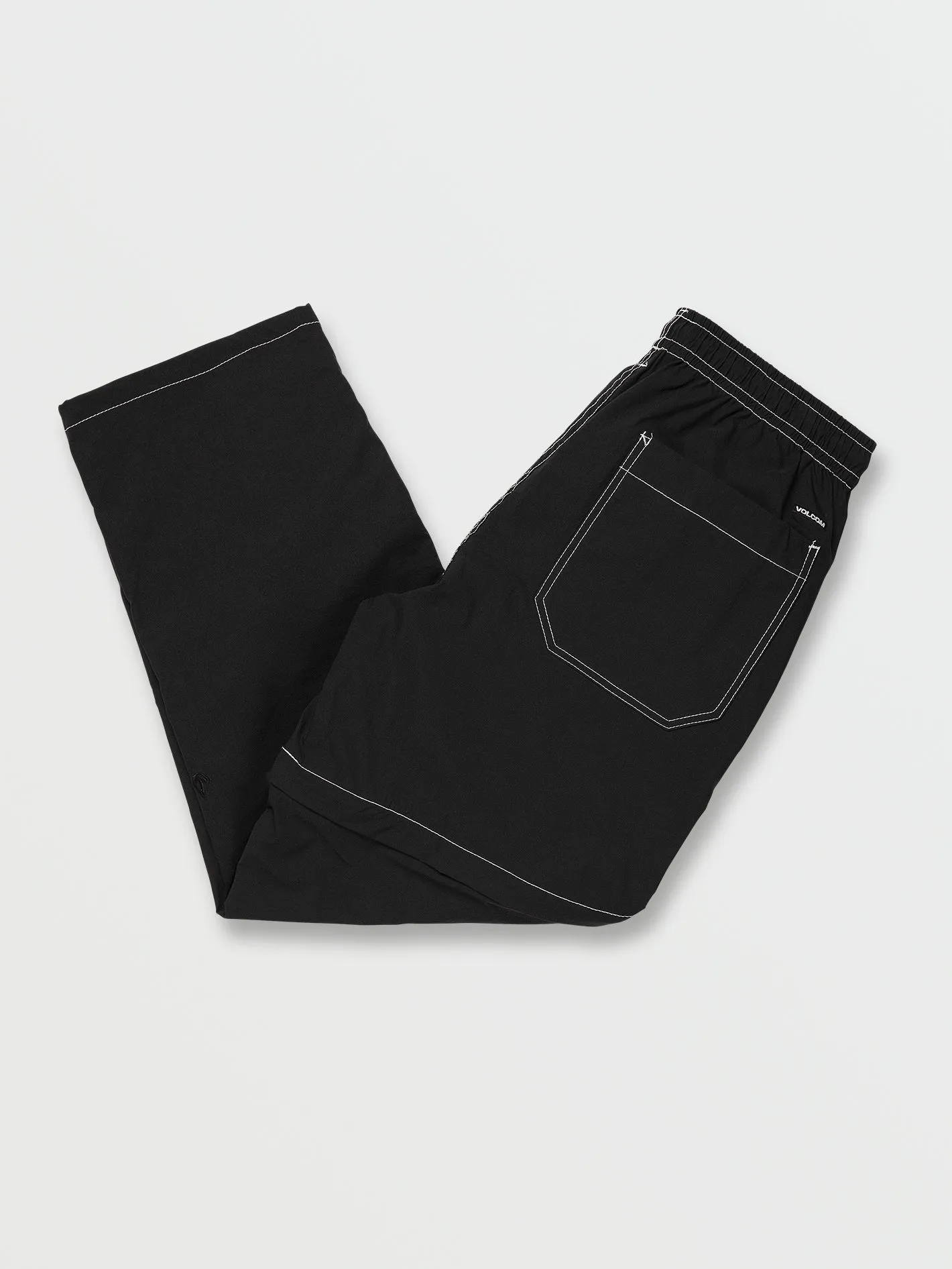 Tokyo True Convertible Elastic Waist Pants - Black