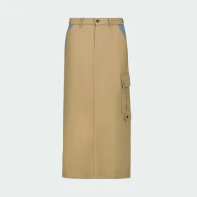 TSHEPO MAXI SKIRT, KHAKI