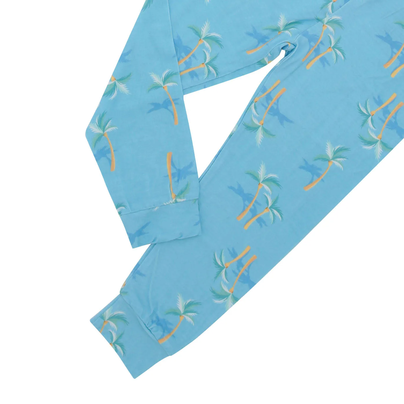 Two-Piece Set in Palm - Blue