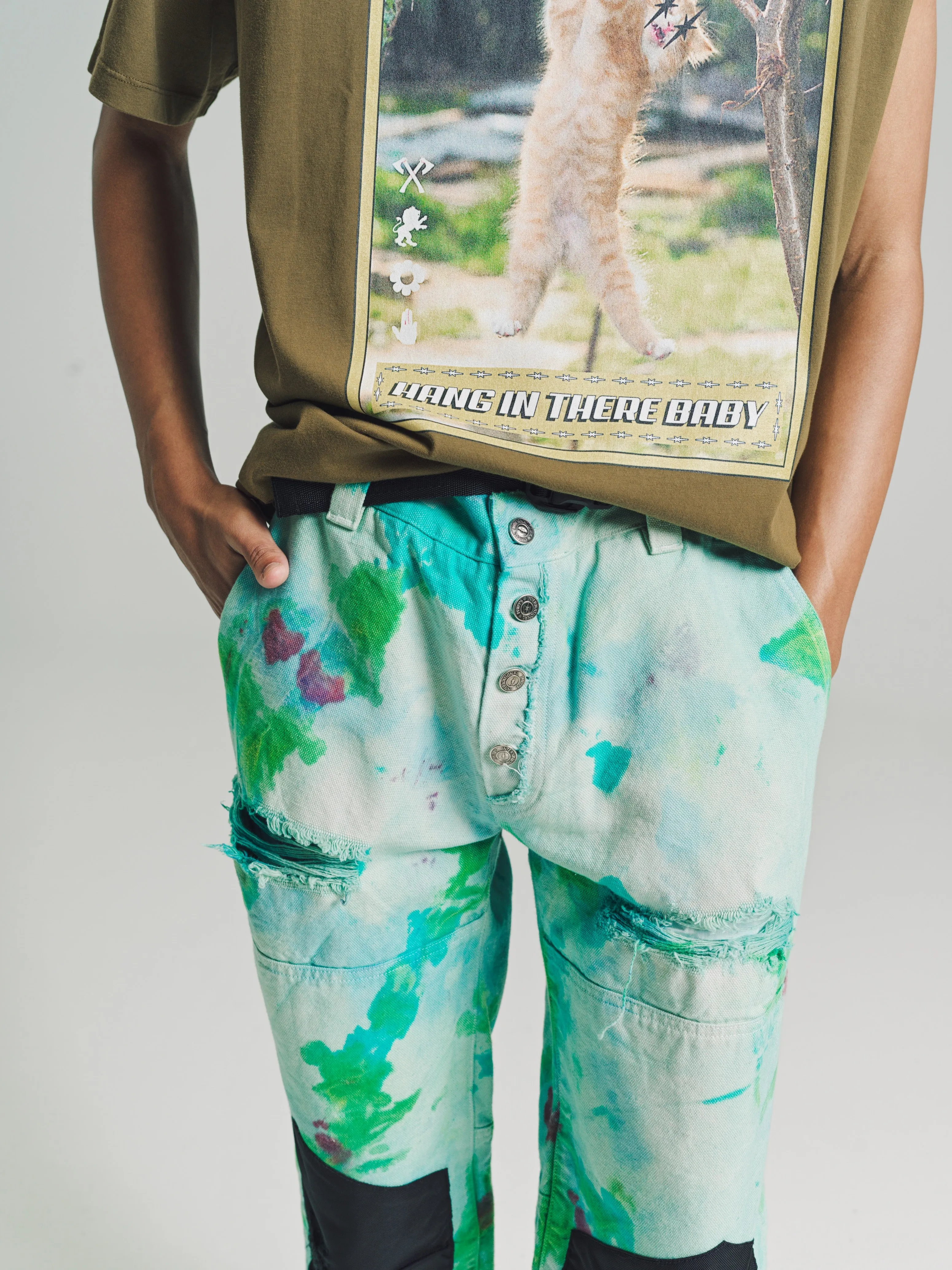 Tye Dye Action Pants