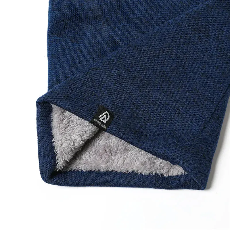 Unisex Cashmere Plush Winter Scarf – Warm Snood, Full Face Mask, Neck Warmer