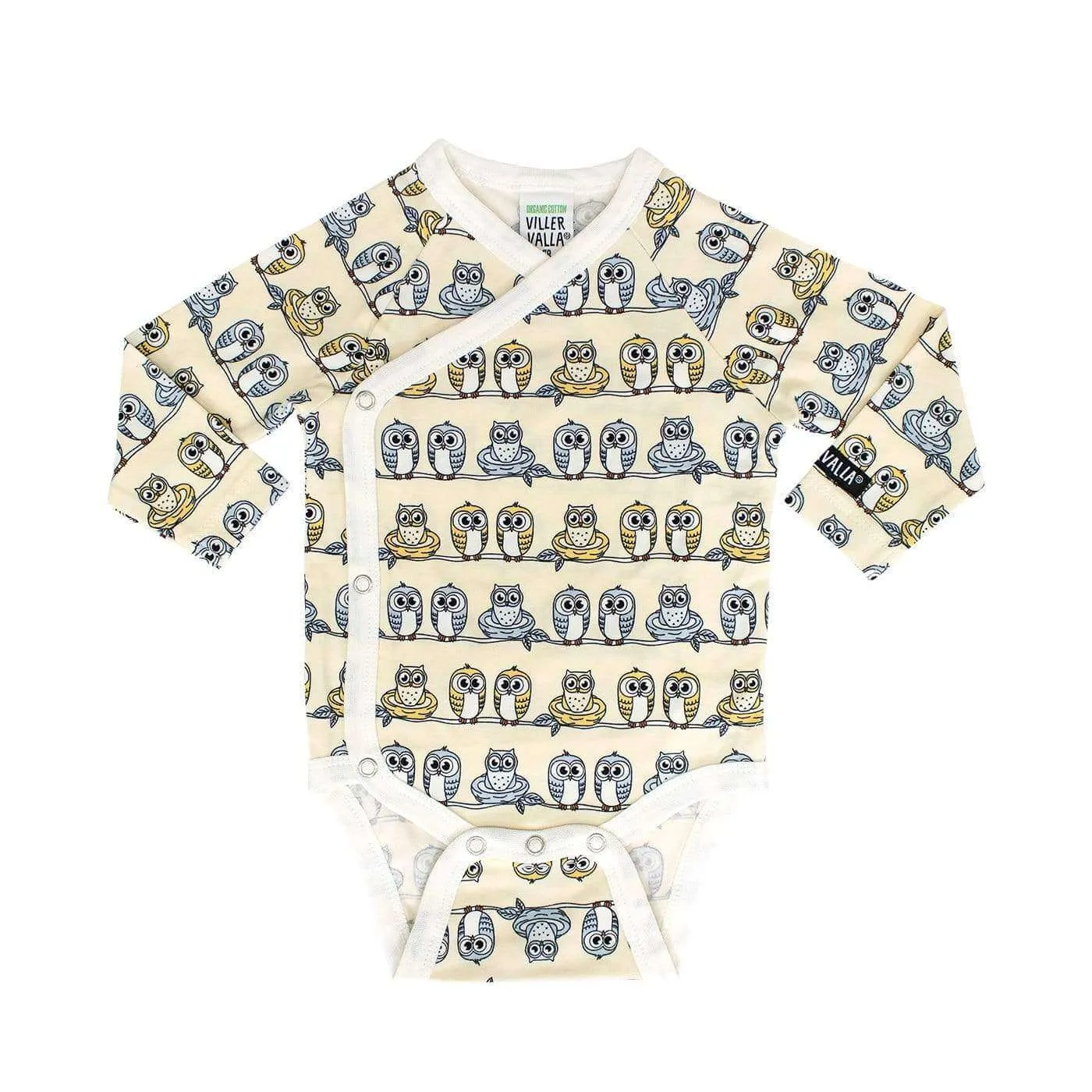 Villervalla - Wrap Over Body - Owl - Light Wheat