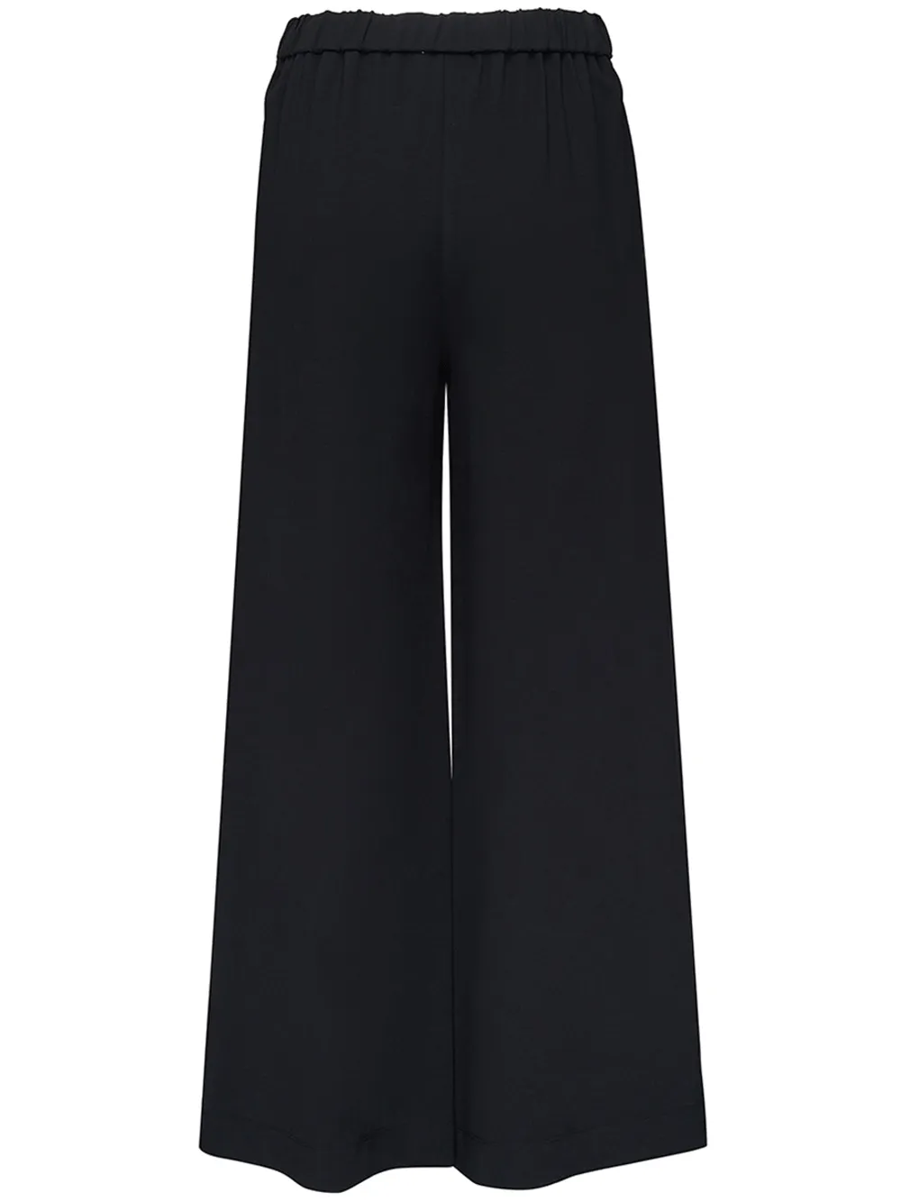 Viscose Nylon Ponte High Slit Pants