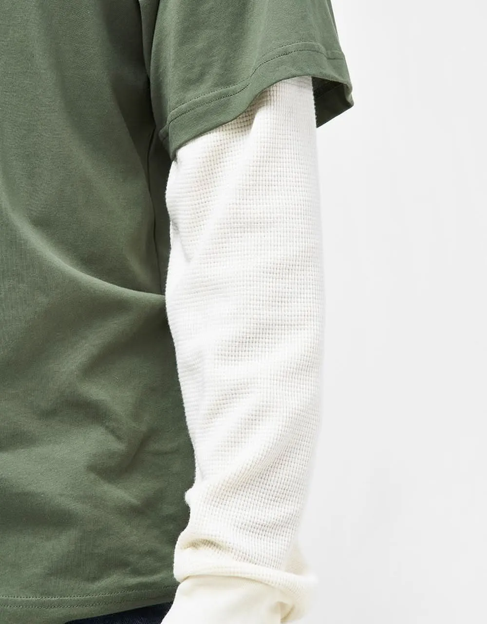 Welcome Chasm Layered L/S T-Shirt - Ivy