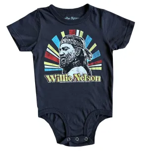 Willie Nelson Organic Short Sleeve Onesie