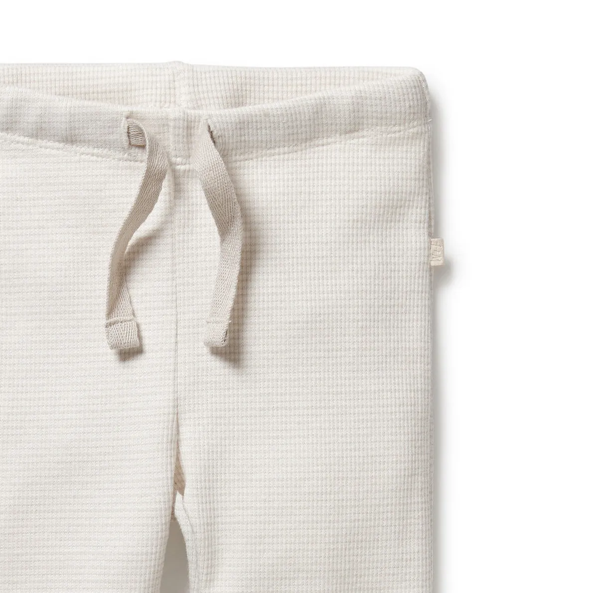 Wilson   Frenchy Organic Stripe Rib Legging- Clay