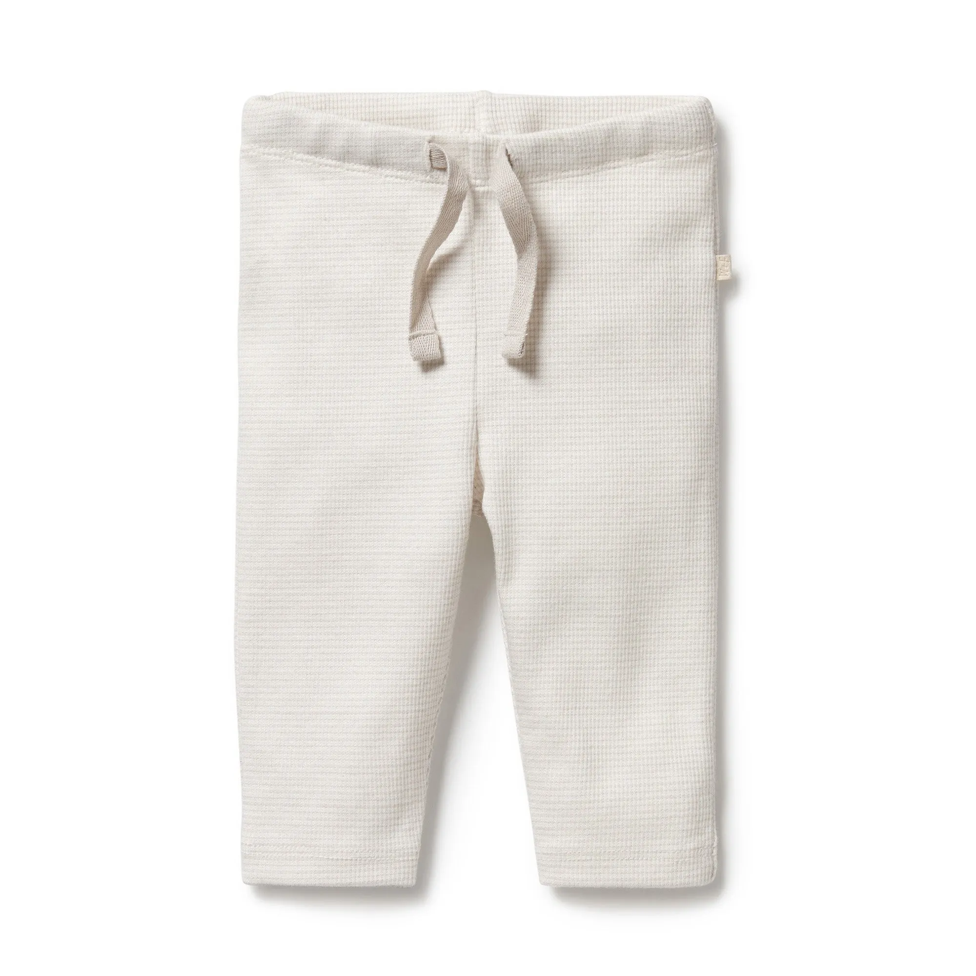 Wilson   Frenchy Organic Stripe Rib Legging- Clay