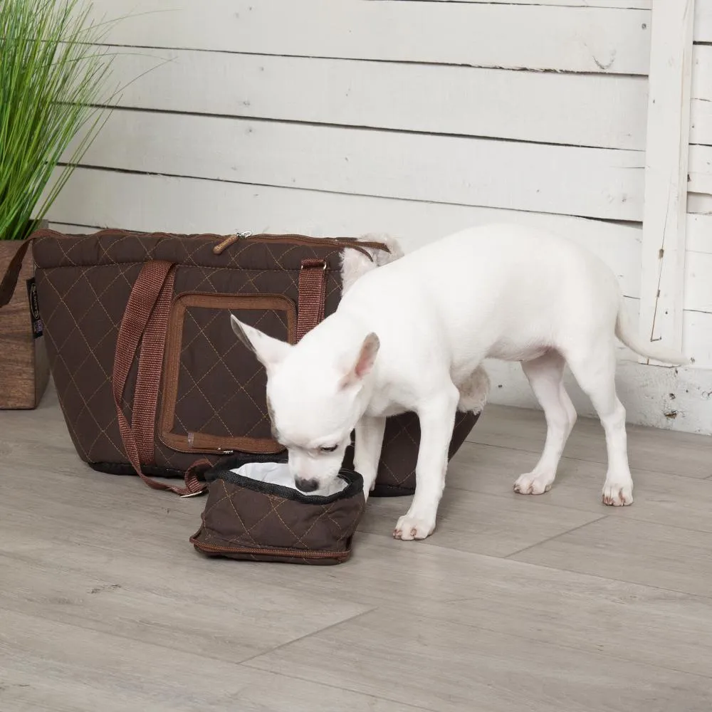 Wilton Pet/Dog Carrier - Brown