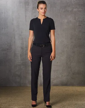 Winning Spirit Women's Poly/Viscose Stretch Flexi Waist Utility Pants (M9440)