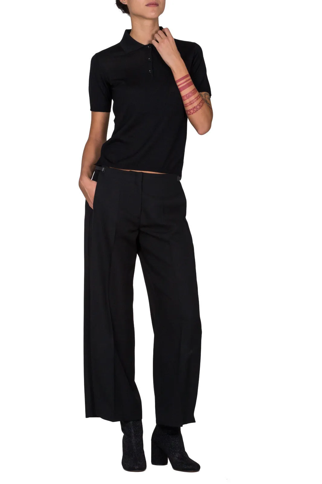 Wool Polo Shirt