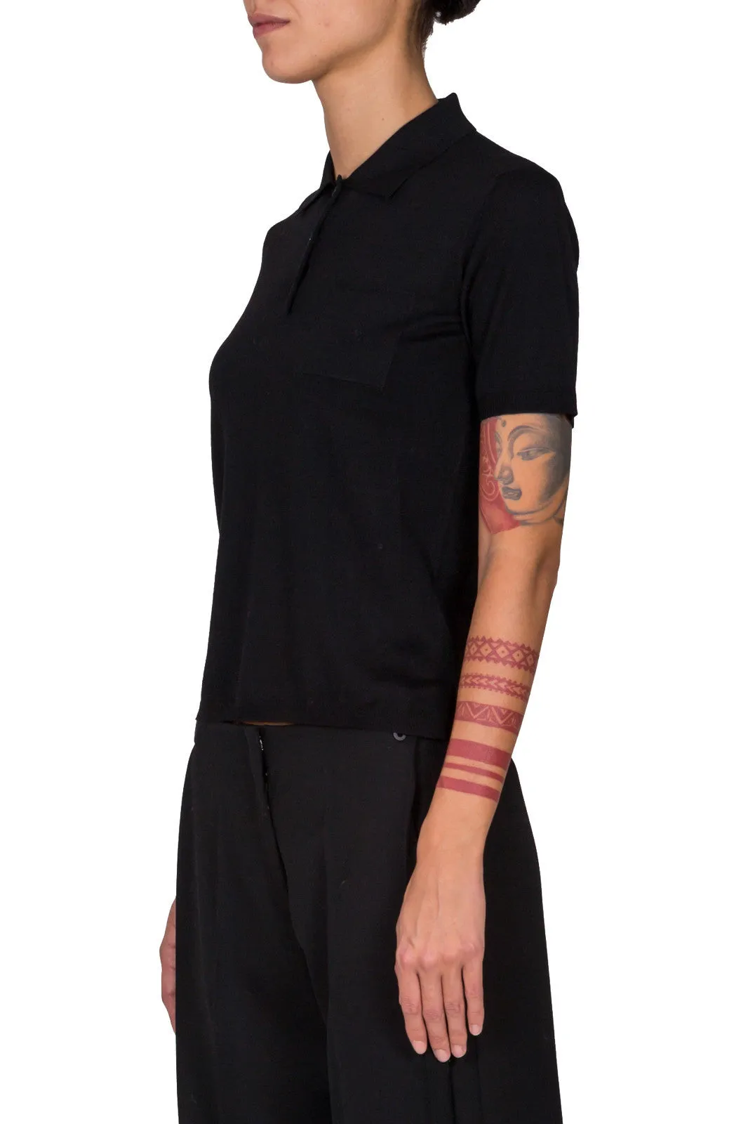 Wool Polo Shirt