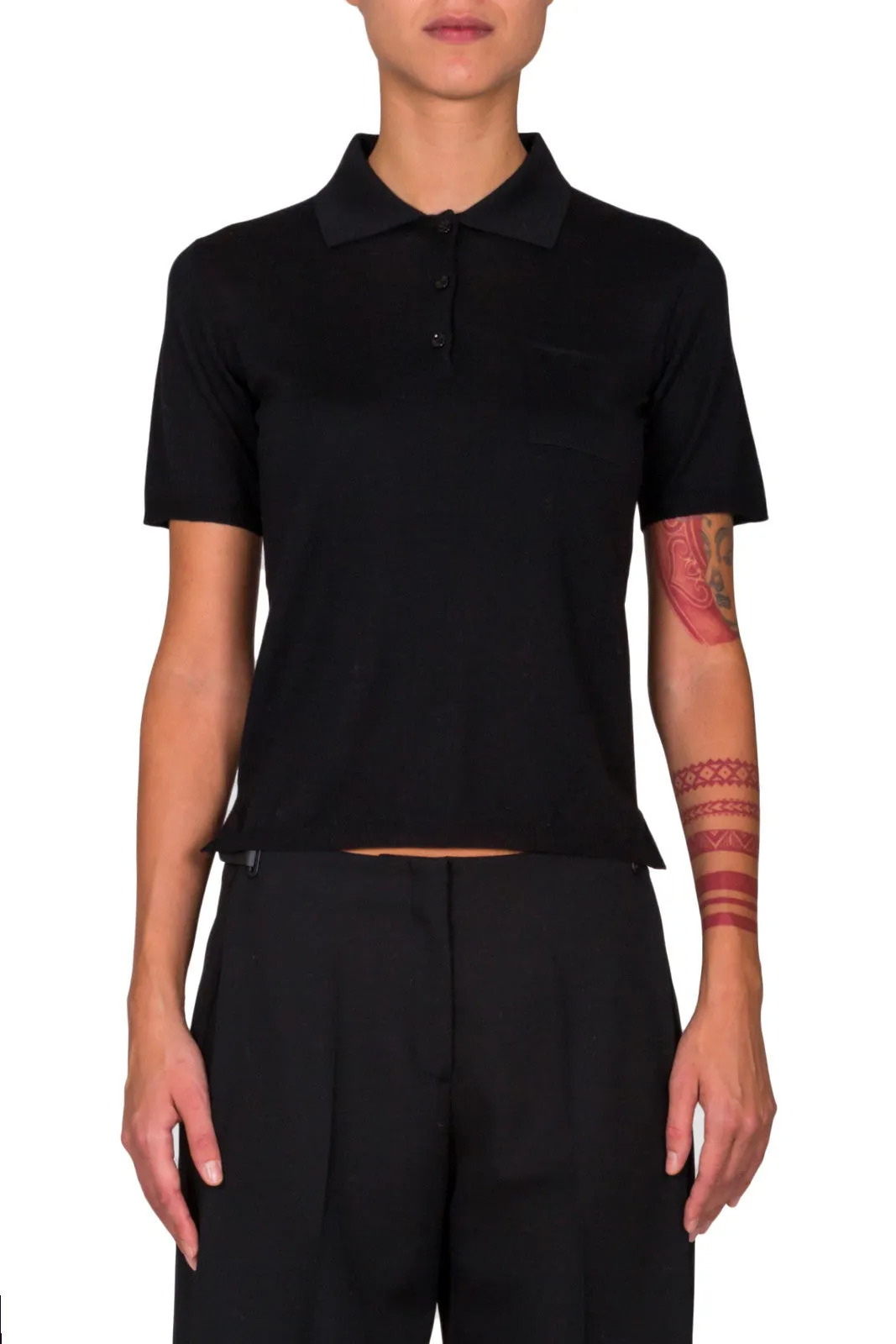 Wool Polo Shirt