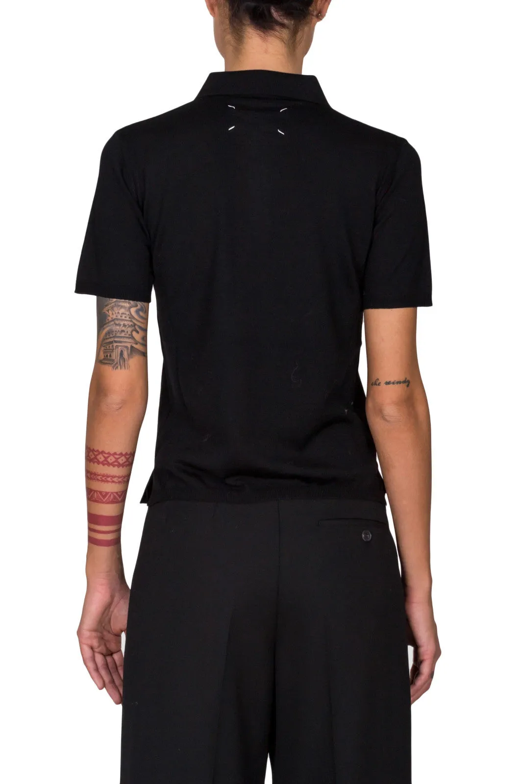 Wool Polo Shirt