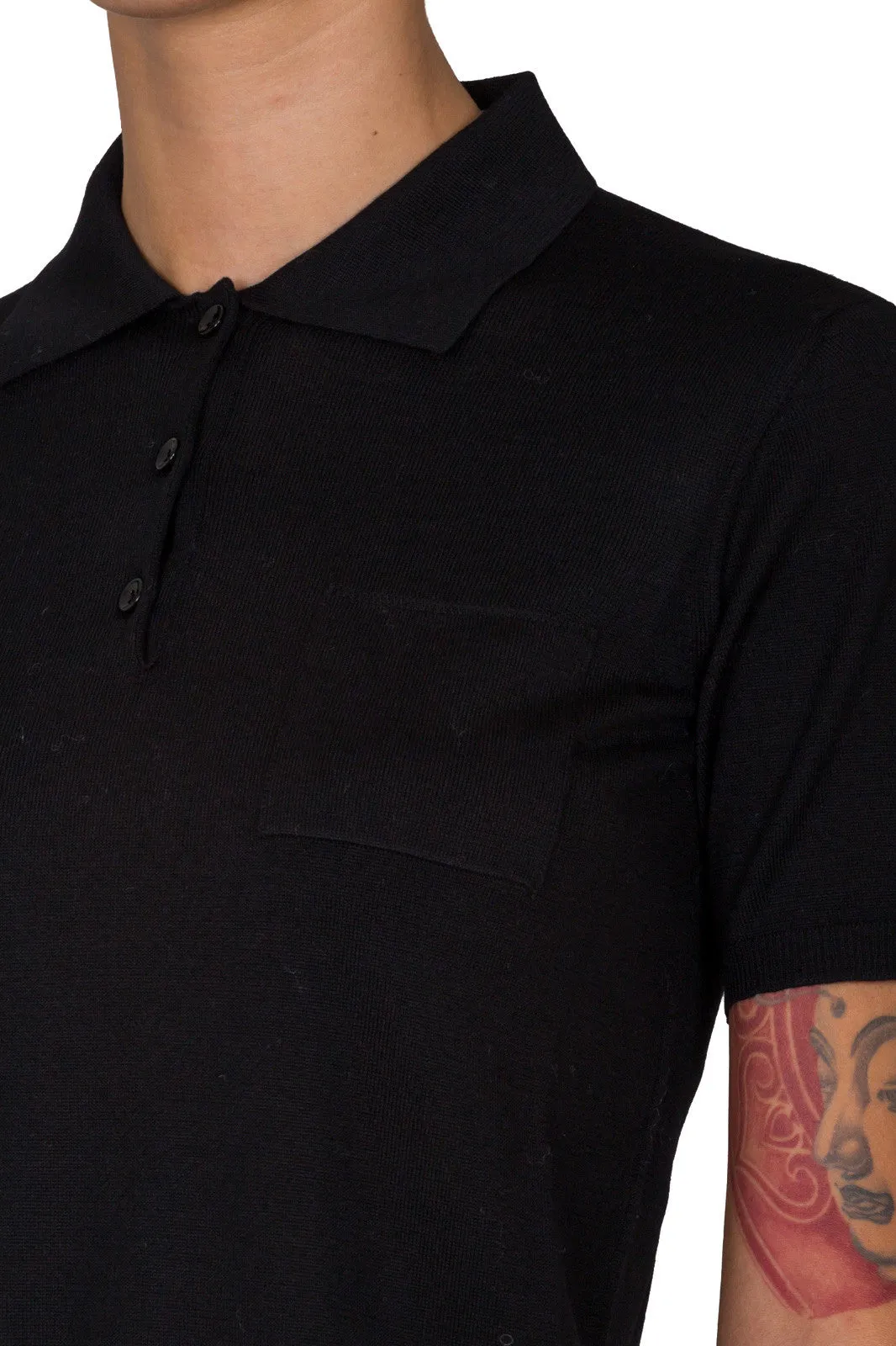 Wool Polo Shirt