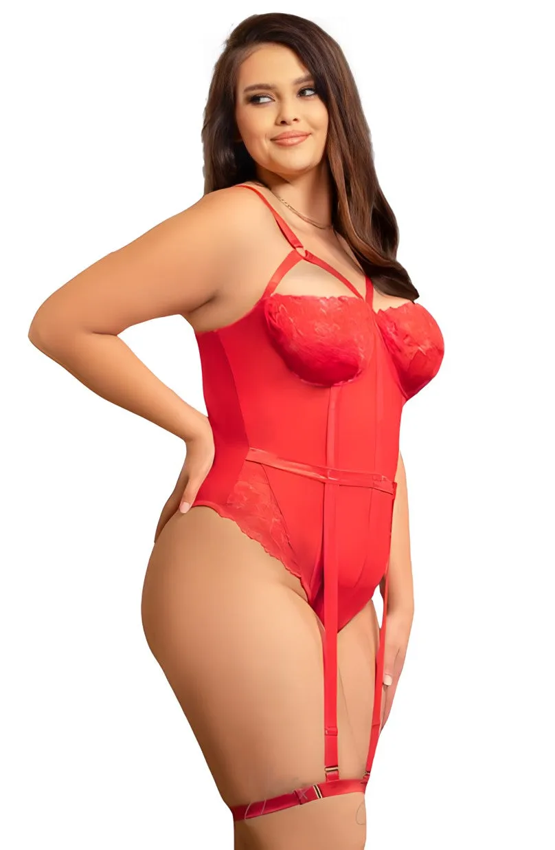 YesX YX858Q Red Bodysuit