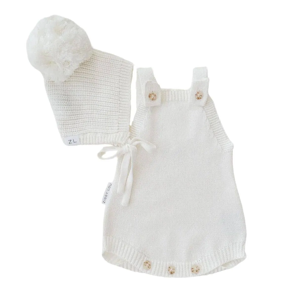 Ziggy Lou Romper - Milk