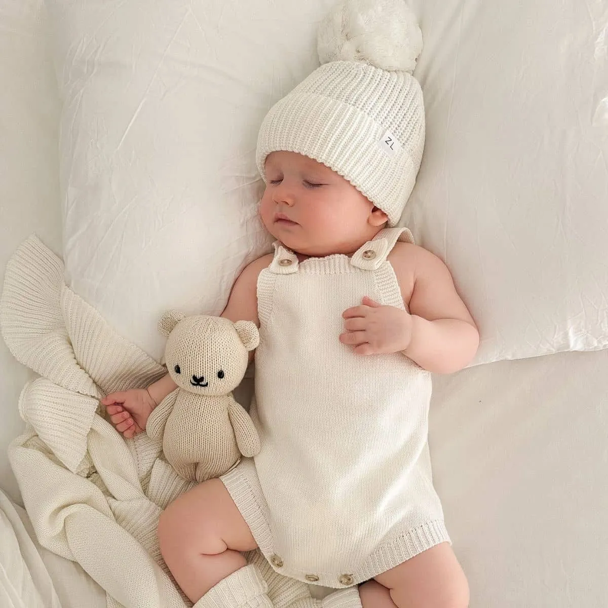 Ziggy Lou Romper - Milk